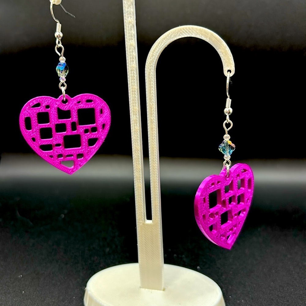 Heart Earrings - Picture 7 of 7